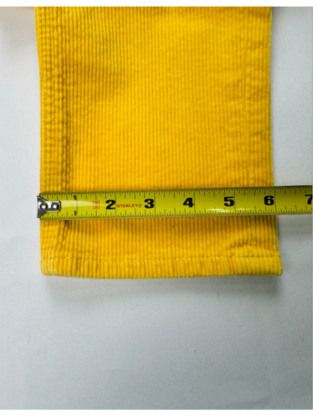 Vintage Ralph Lauren Thompson Golden Yellow Corduroy Pants R.L. 650 Women’s 6 - Picture 8 of 16